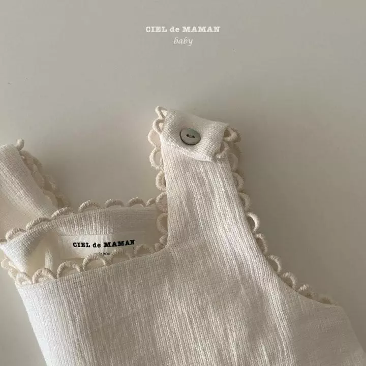 Ciel De Maman - Korean Baby Fashion - #babyclothing - Linen Sleeveless - 3