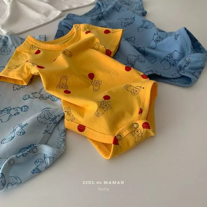 Ciel De Maman - Korean Baby Fashion - #babyclothing - Disney Bodysuit - 3