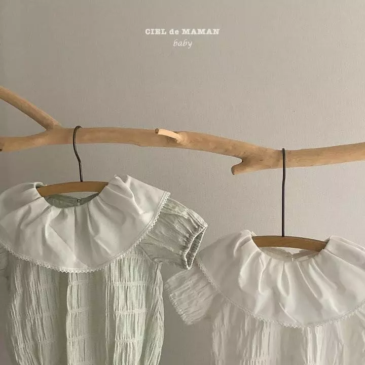 Ciel De Maman - Korean Baby Fashion - #babyfashion - Coco Frill Bodysuit - 9