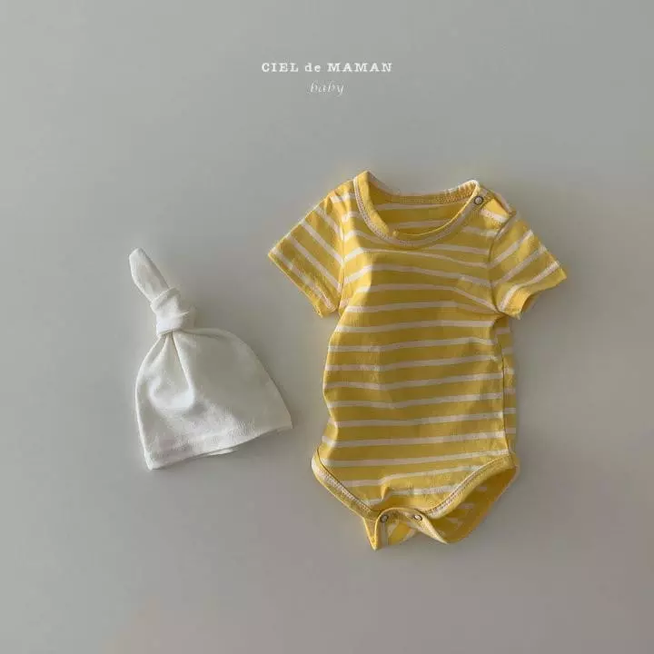 Ciel De Maman - Korean Baby Fashion - #babyfashion - Stripes Bodysuit - 3