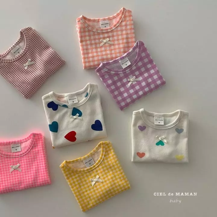 Ciel De Maman - Korean Baby Fashion - #babyfever - Ribbon Tee - 2