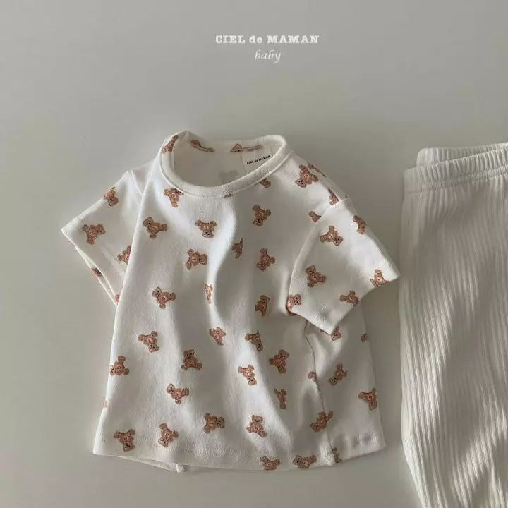 Ciel De Maman - Korean Baby Fashion - #babygirlfashion - Toy Top Bottom Set - 9