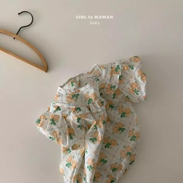 Ciel De Maman - Korean Baby Fashion - #babygirlfashion - Romantic Bodysuit - 7