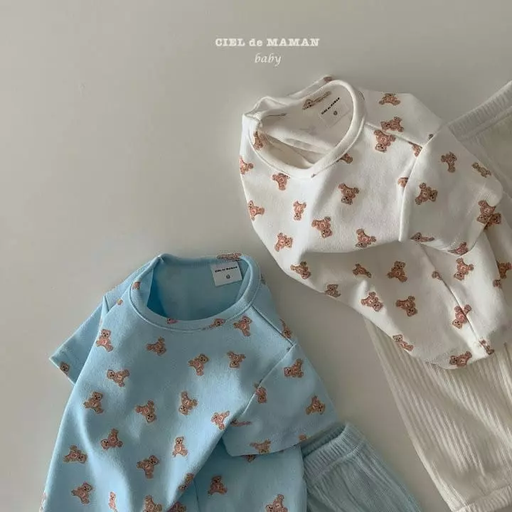 Ciel De Maman - Korean Baby Fashion - #babylifestyle - Toy Top Bottom Set - 10