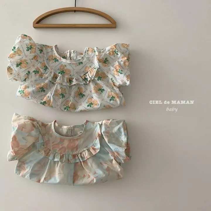 Ciel De Maman - Korean Baby Fashion - #babyootd - Romantic Bodysuit - 10