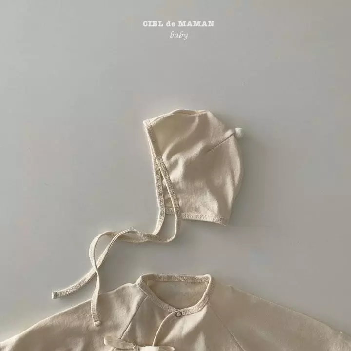 Ciel De Maman - Korean Baby Fashion - #babyootd - Milk Bennet Set - 4