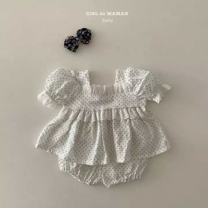 Ciel De Maman - Korean Baby Fashion - #babywear - Hush Bloomer Top Bottom Set - 9