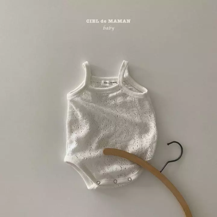 Ciel De Maman - Korean Baby Fashion - #onlinebabyboutique - Knit Bodysuit