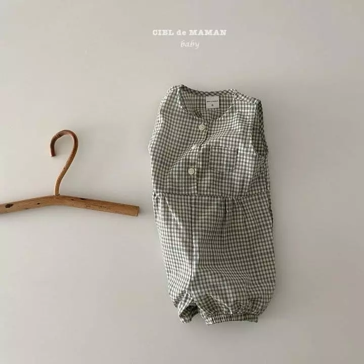 Ciel De Maman - Korean Baby Fashion - #onlinebabyboutique - Ban Ban Overalls - 2