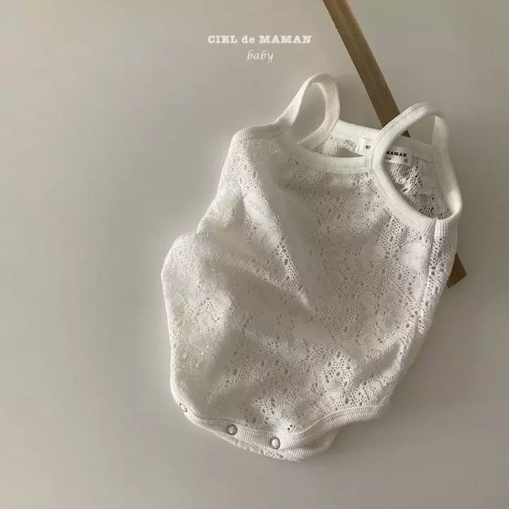 Ciel De Maman - Korean Baby Fashion - #onlinebabyshop - Knit Bodysuit - 2
