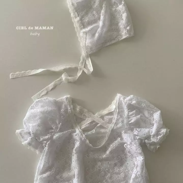 Ciel De Maman - Korean Baby Fashion - #smilingbaby - Love Summer Bodysuit - 6