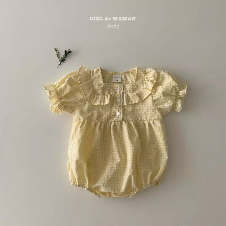 Ciel De Maman - Korean Baby Fashion - #smilingbaby - Rolling Bodysuit - 2