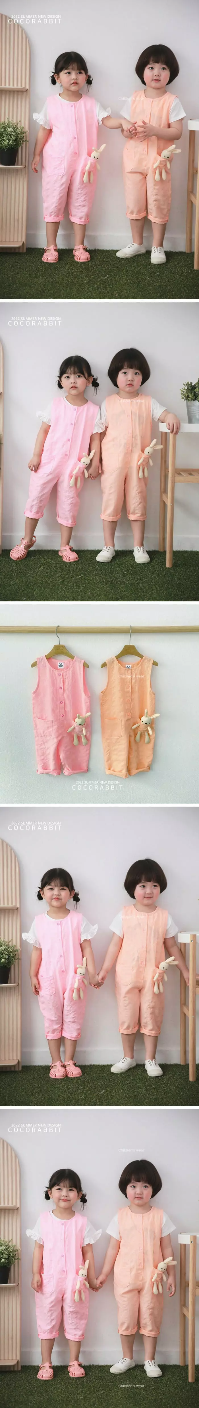 Coco Rabbit - Korean Children Fashion - #kidsstore - Rabbit Jumpsuit