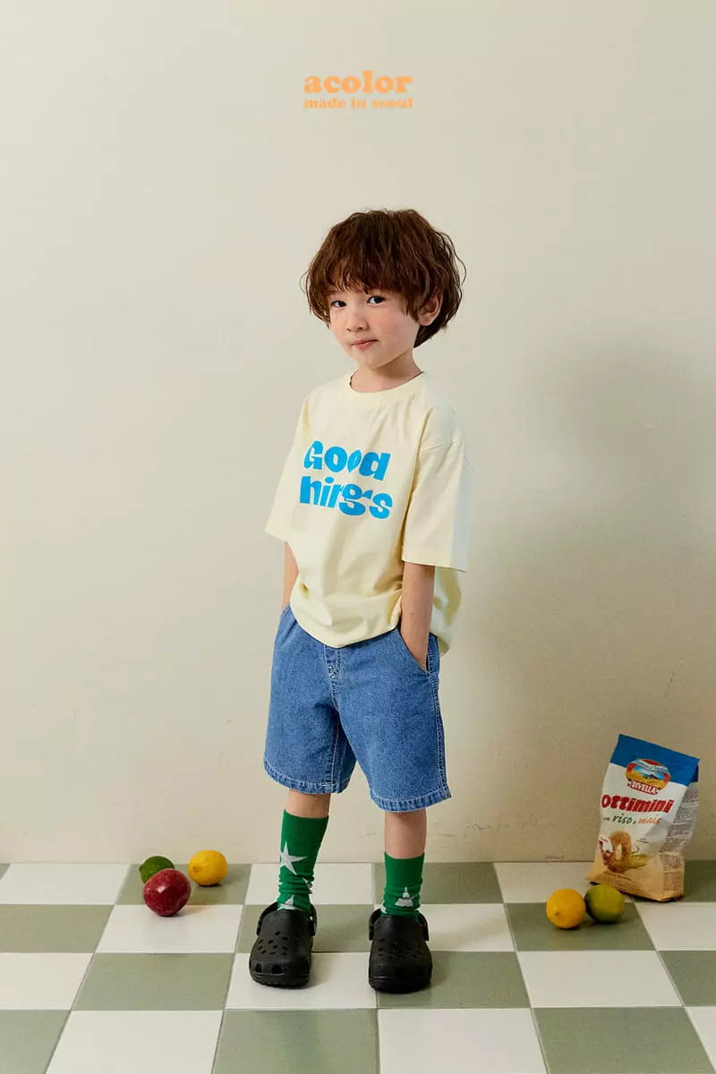 Color - Korean Children Fashion - #Kfashion4kids - Denim Shorts - 10