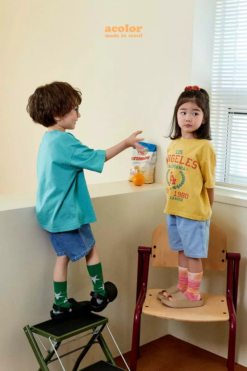 Color - Korean Children Fashion - #Kfashion4kids - Los Tee - 5
