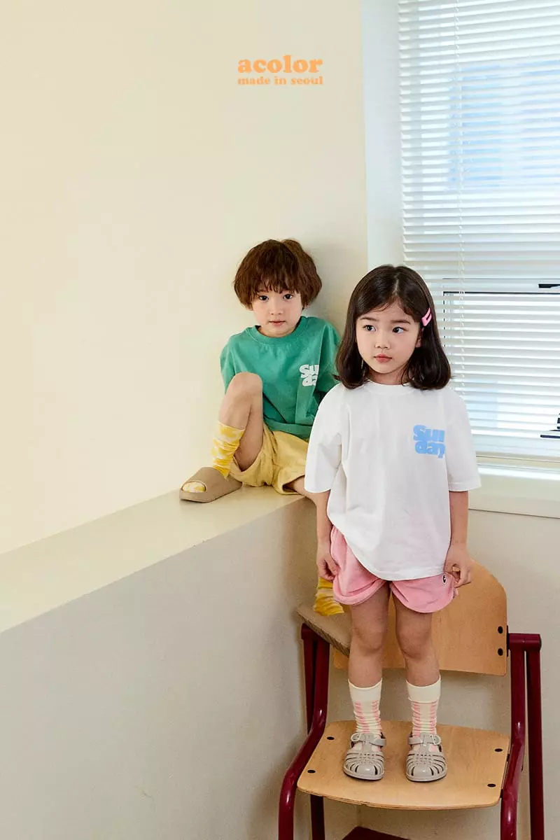 Color - Korean Children Fashion - #kidzfashiontrend - Sunfay Tee - 4