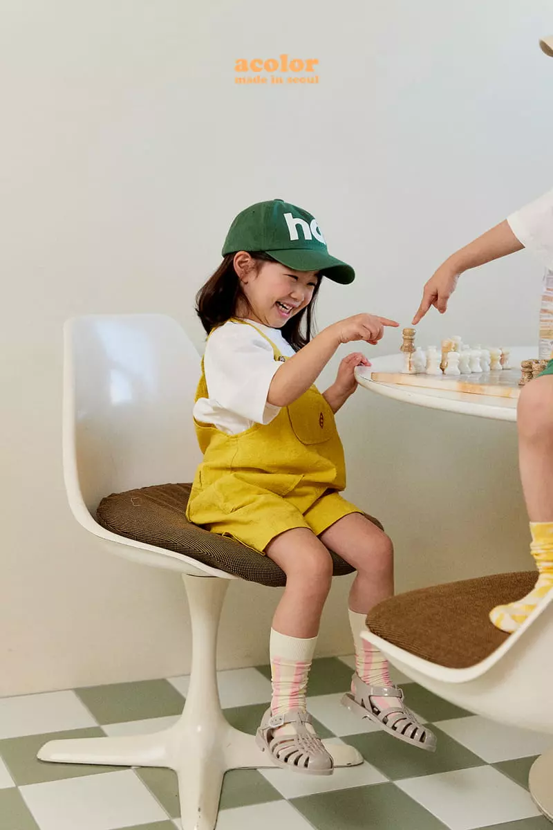 Color - Korean Children Fashion - #fashionkids - Dungarees Pants - 5