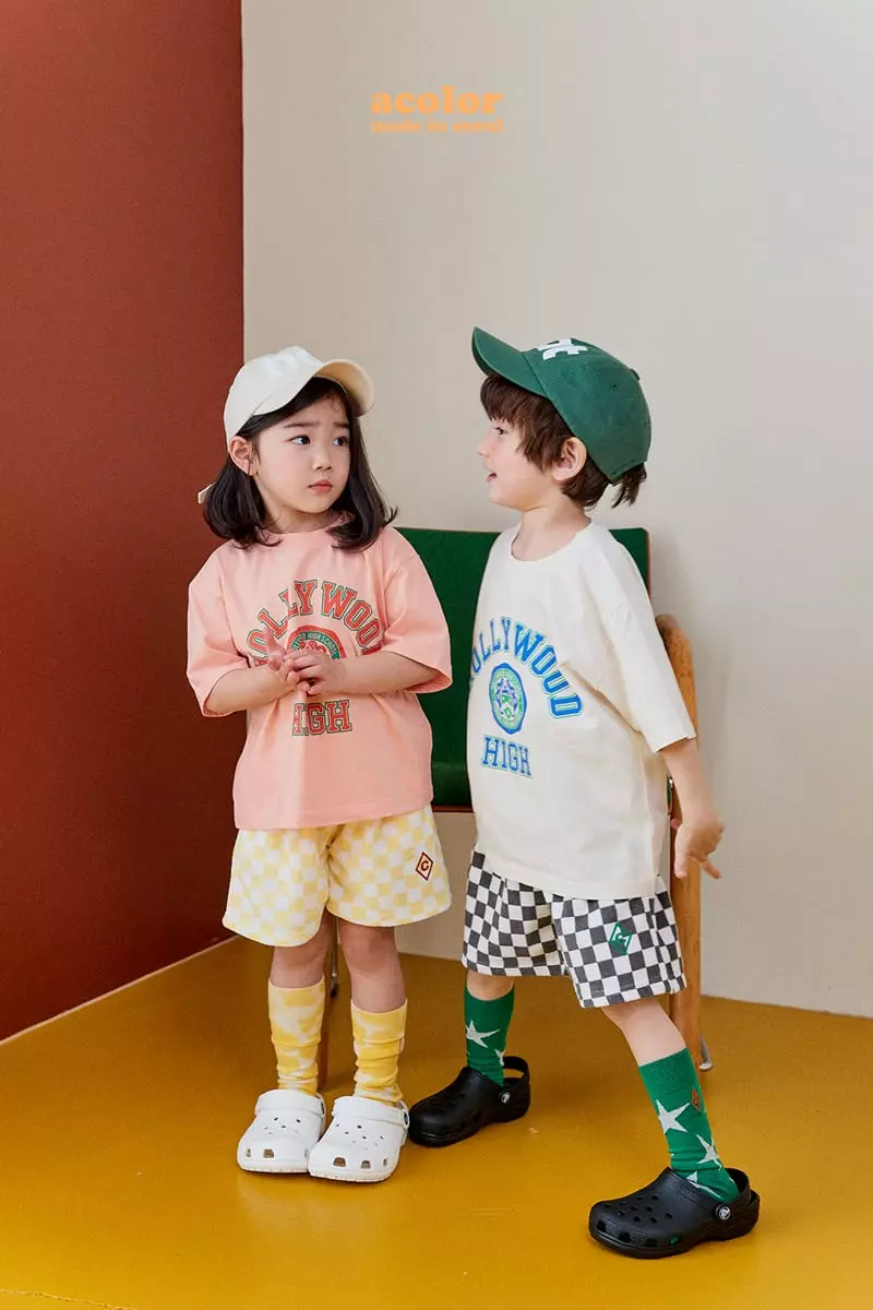 Color - Korean Children Fashion - #fashionkids - Holly Wood Tee - 5