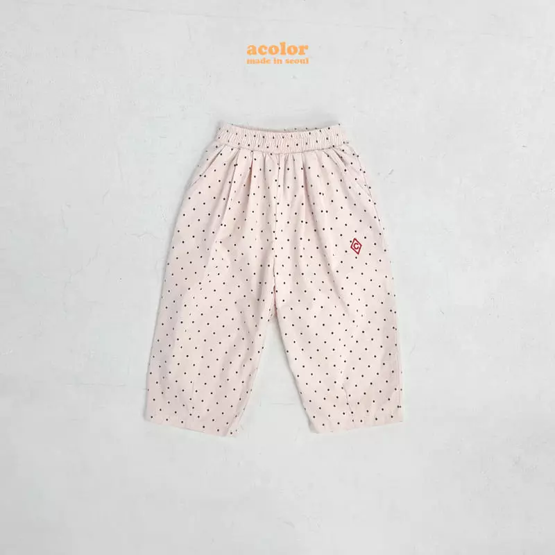 Color - Korean Children Fashion - #kidsshorts - Dot Pants - 10