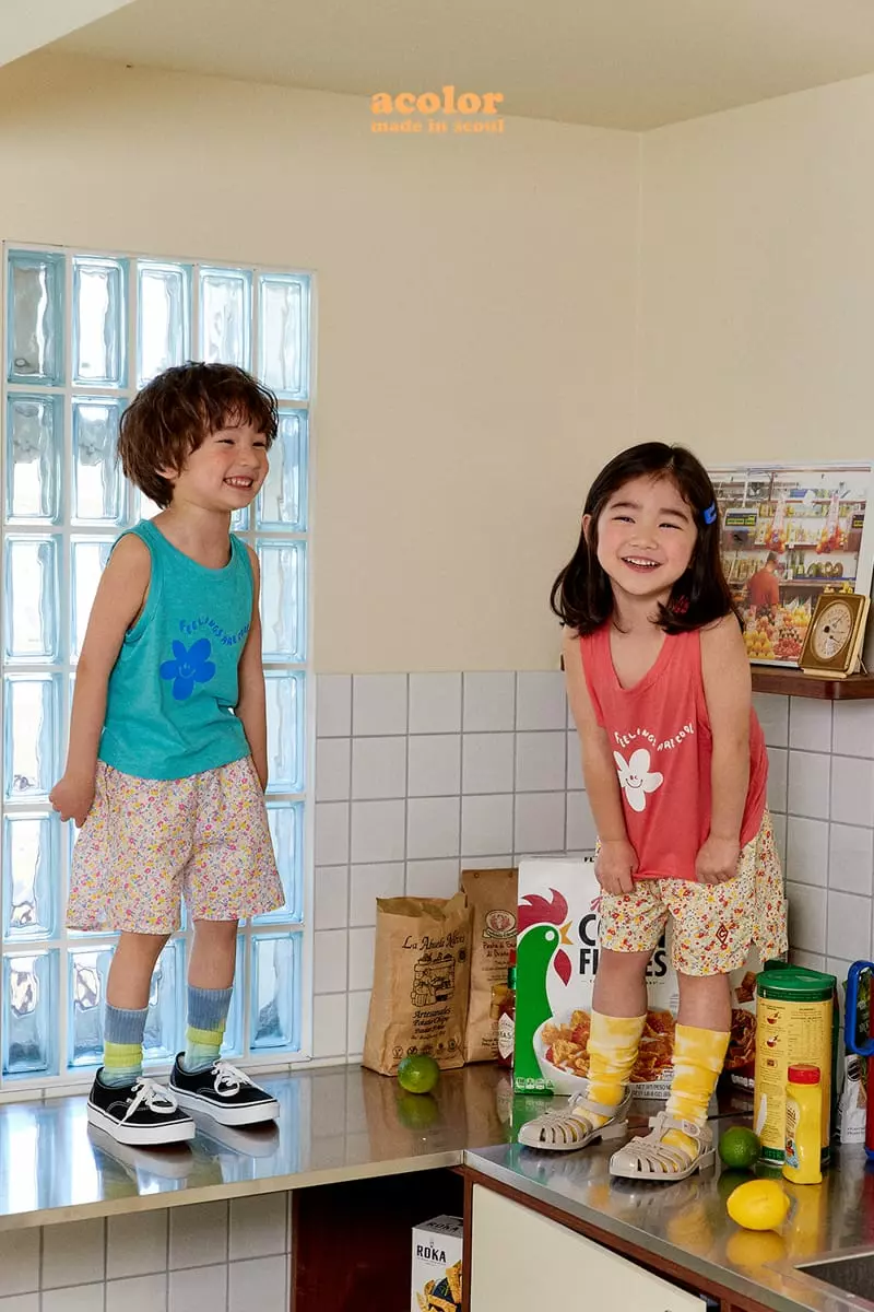 Color - Korean Children Fashion - #kidsshorts - Flower Shorts - 8