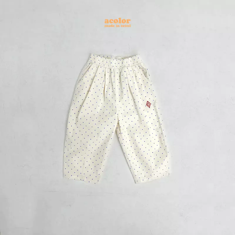 Color - Korean Children Fashion - #kidsstore - Dot Pants - 11