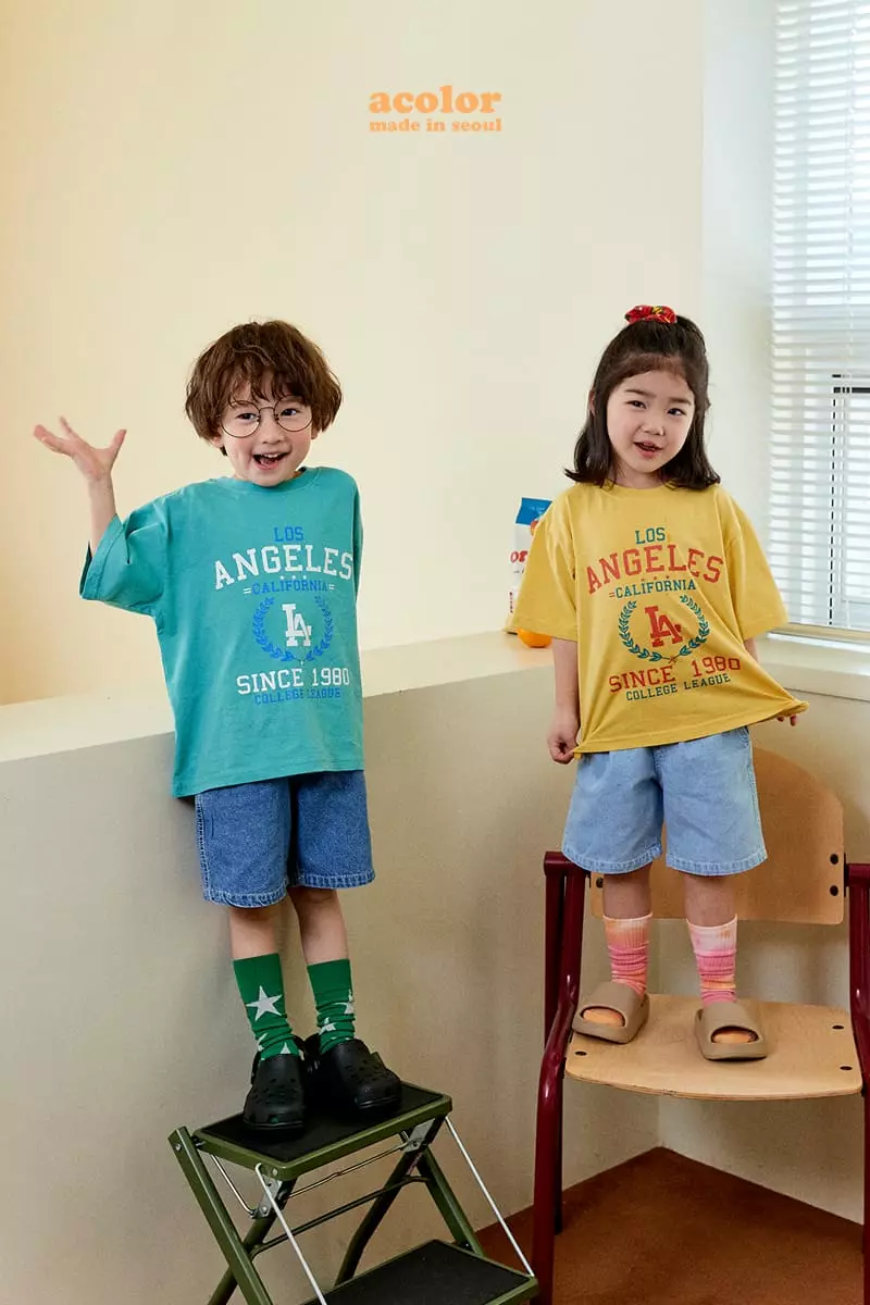 Color - Korean Children Fashion - #kidsstore - Los Tee - 3