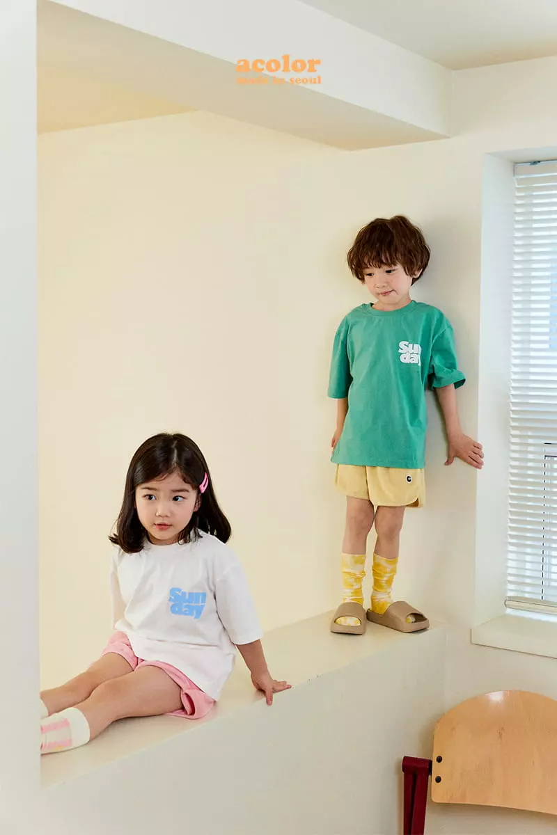 Color - Korean Children Fashion - #kidzfashiontrend - Sunfay Tee - 3