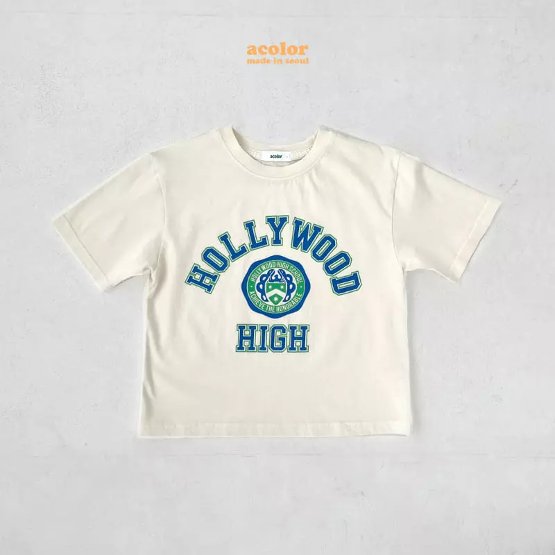 Color - Korean Children Fashion - #littlefashionista - Holly Wood Tee - 10