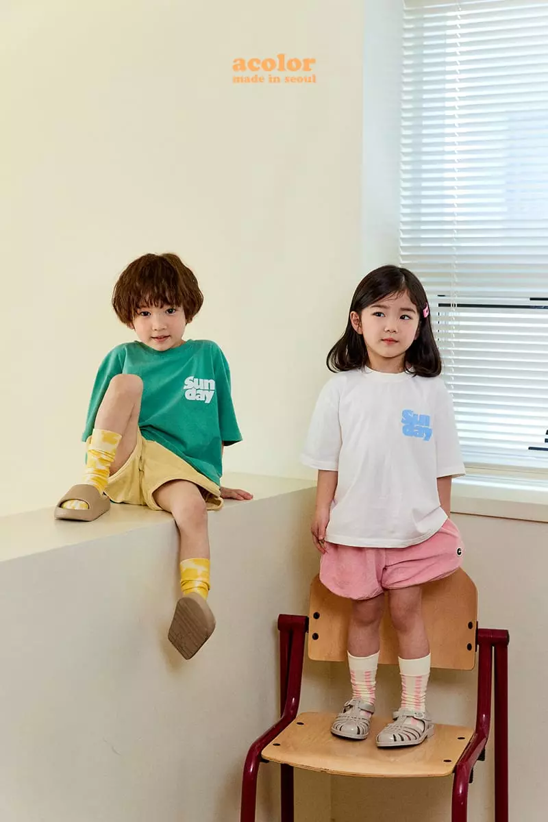Color - Korean Children Fashion - #littlefashionista - Sunfay Tee - 5