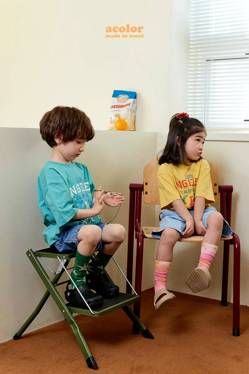 Color - Korean Children Fashion - #magicofchildhood - Los Tee - 7
