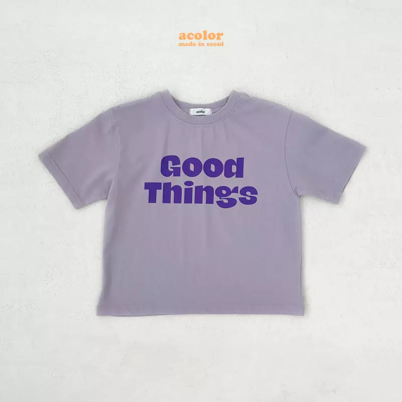 Color - Korean Children Fashion - #minifashionista - Good Thing Tee - 11