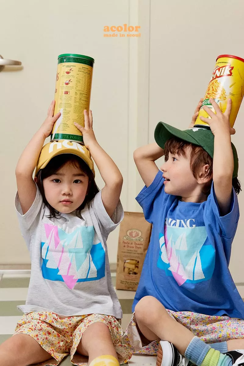 Color - Korean Children Fashion - #minifashionista - Saleing Tee - 9