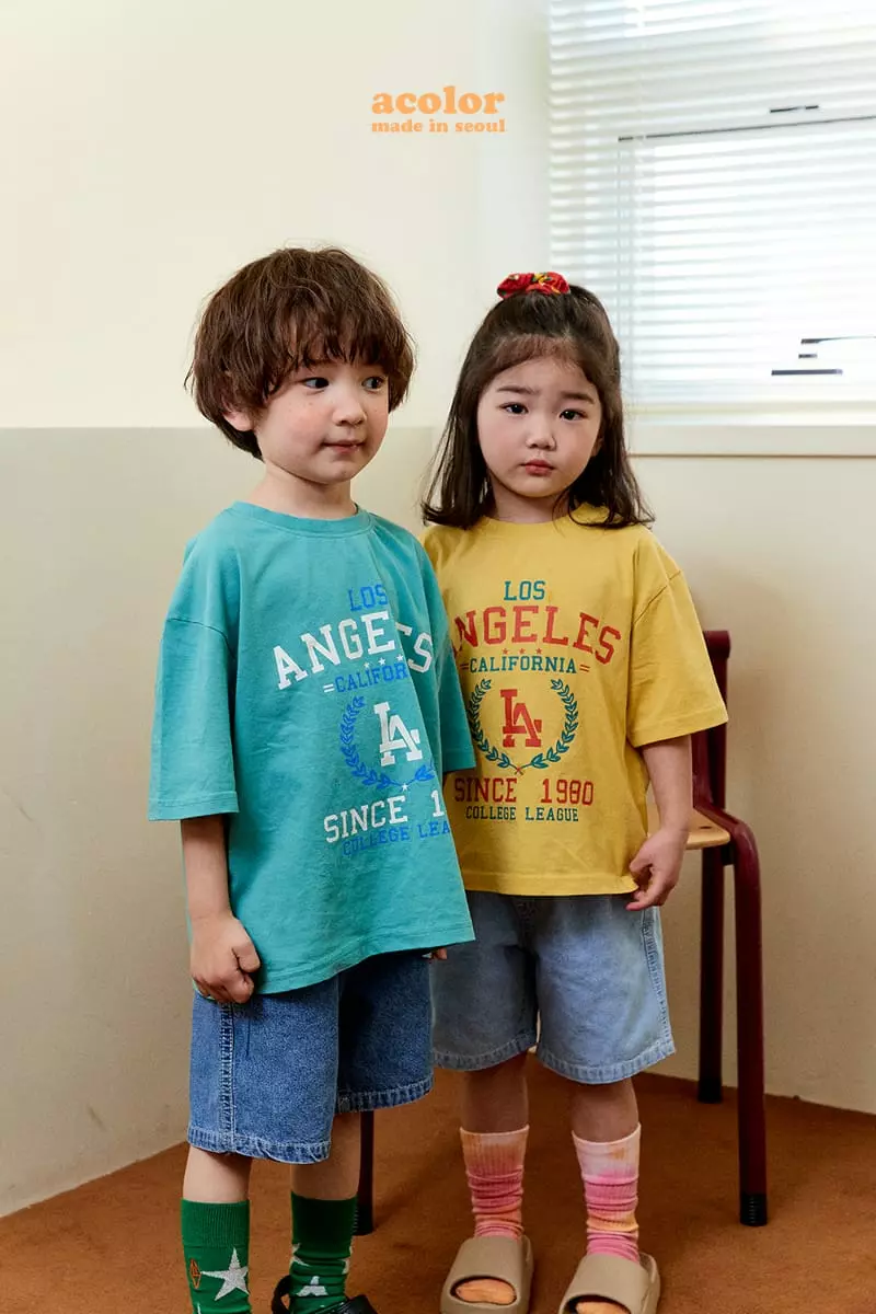Color - Korean Children Fashion - #minifashionista - Los Tee - 8
