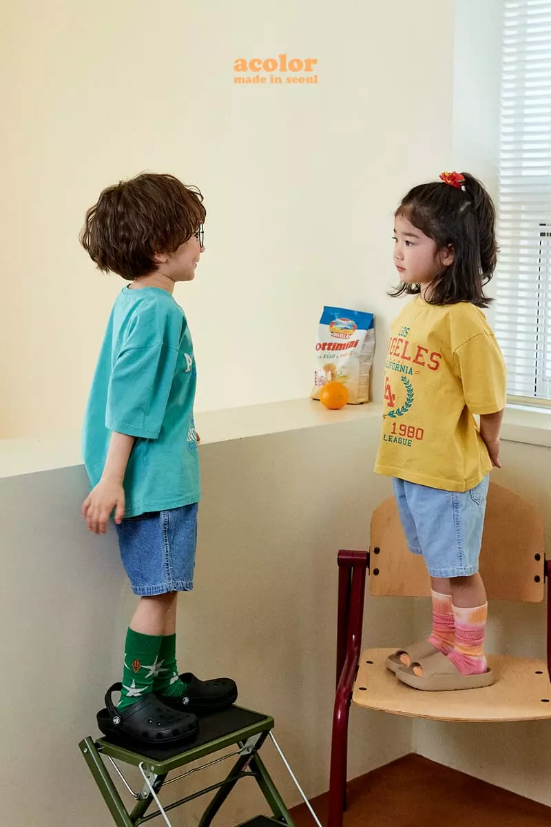 Color - Korean Children Fashion - #prettylittlegirls - Los Tee - 9