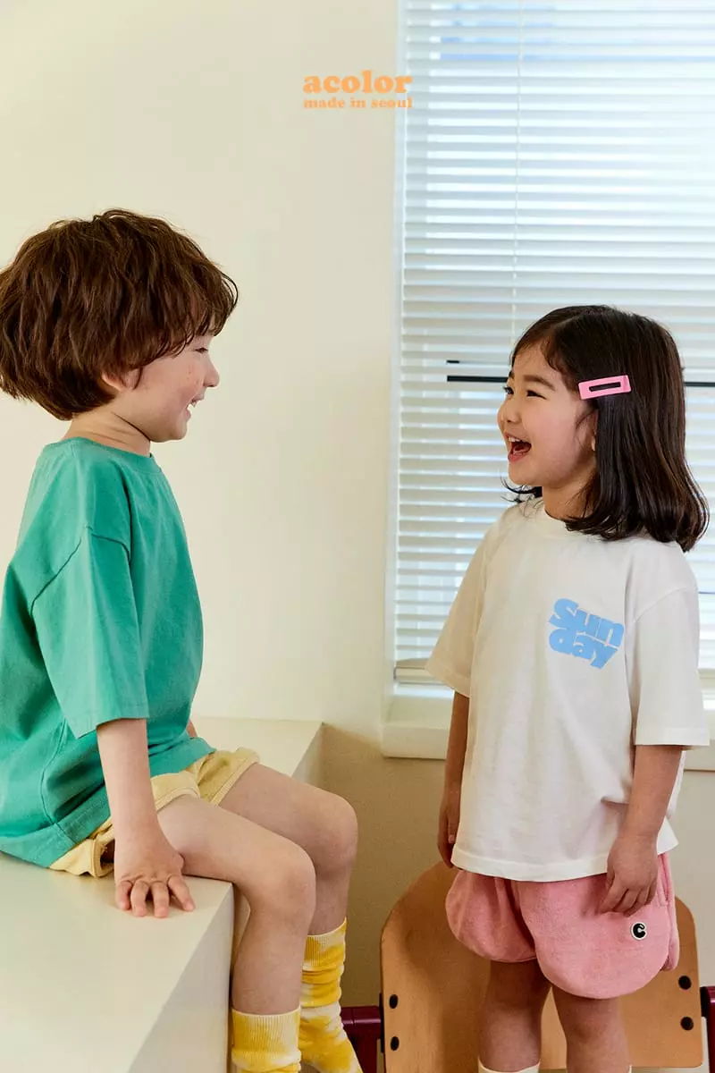 Color - Korean Children Fashion - #prettylittlegirls - Sunfay Tee - 8