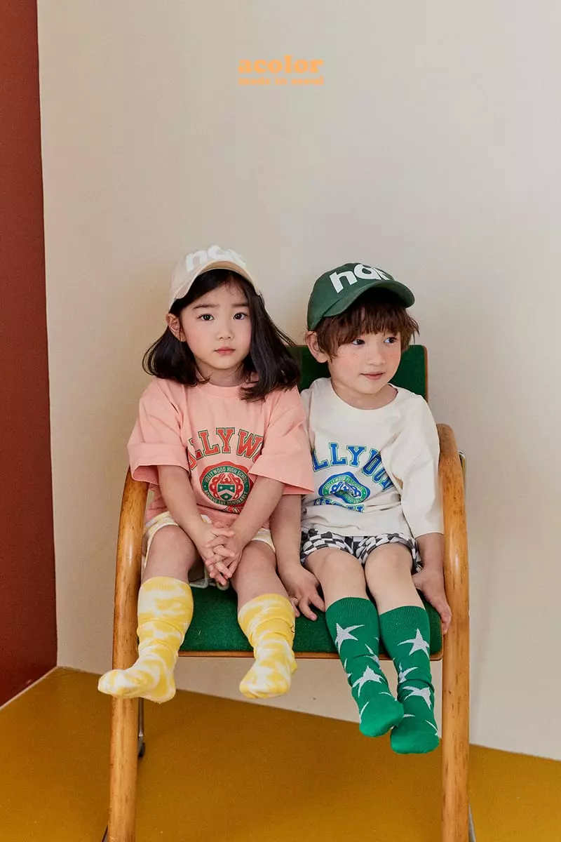 Color - Korean Children Fashion - #stylishchildhood - Check Terry Shorts - 3