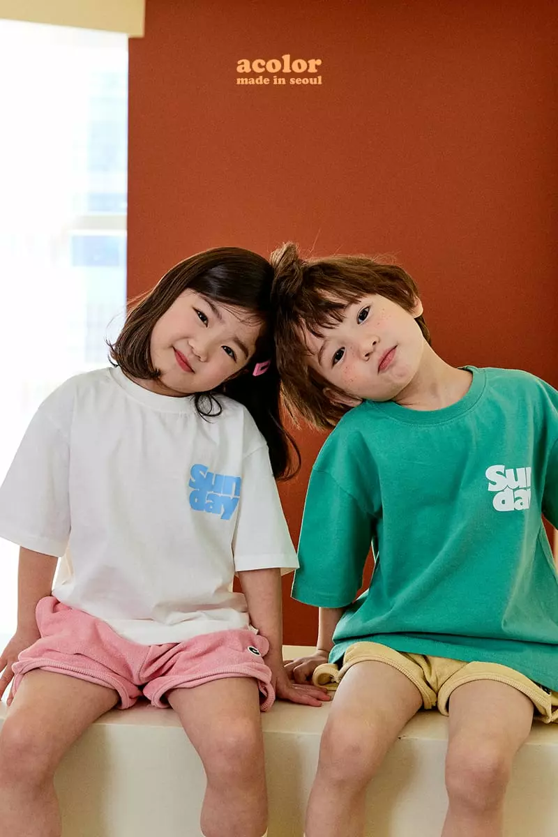 Color - Korean Children Fashion - #todddlerfashion - Sunfay Tee - 9