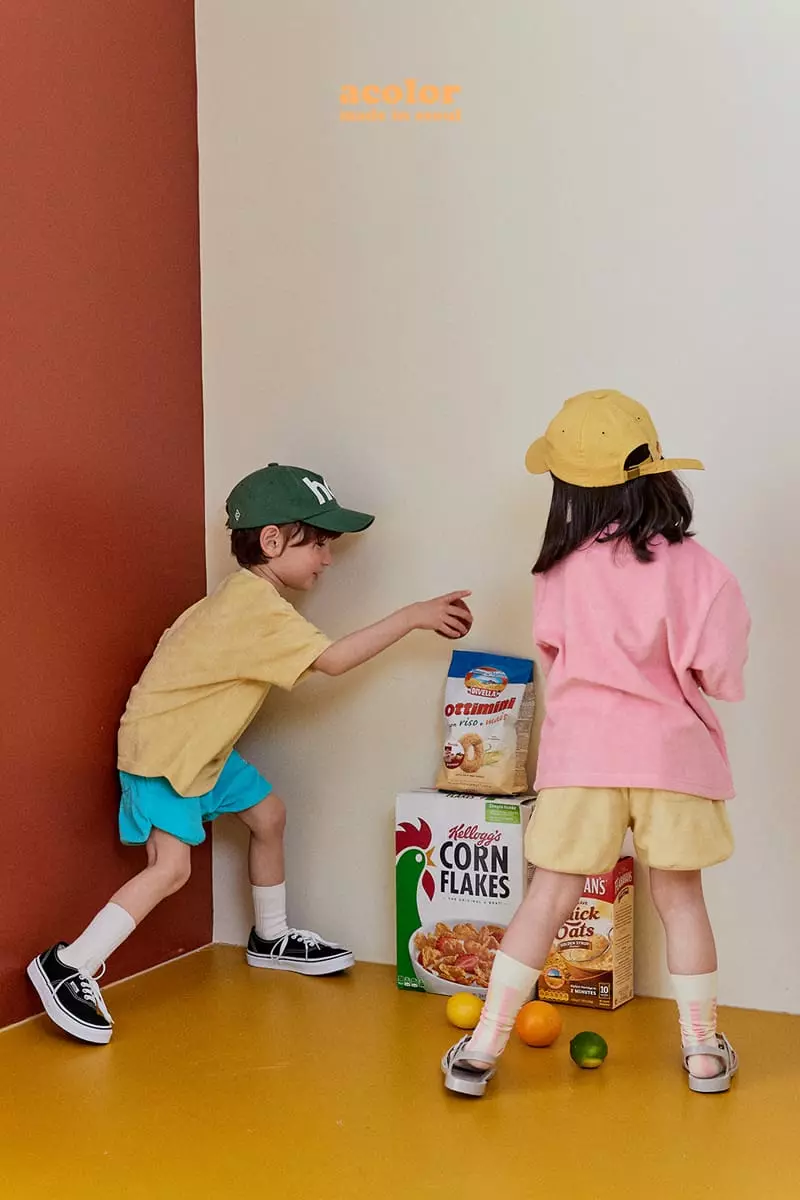 Color - Korean Children Fashion - #toddlerclothing - C Logo Terry Tee - 6