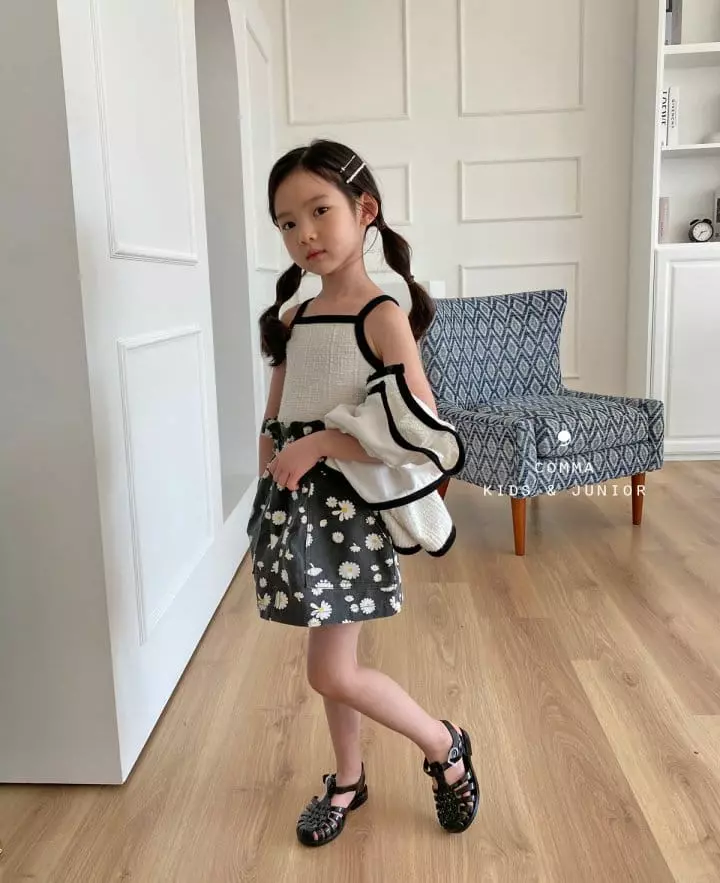 Comma - Korean Children Fashion - #Kfashion4kids - Cardigan Sleeveless Set - 12