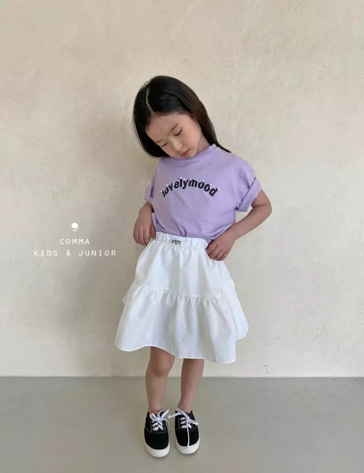 Comma - Korean Children Fashion - #Kfashion4kids - Lovely Pearl Tee - 2