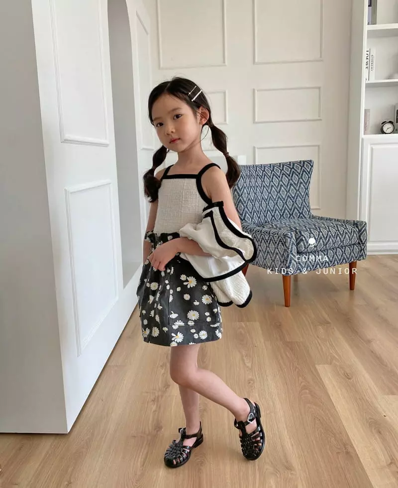 Comma - Korean Children Fashion - #Kfashion4kids - Flower Pumpkin Skirt - 5