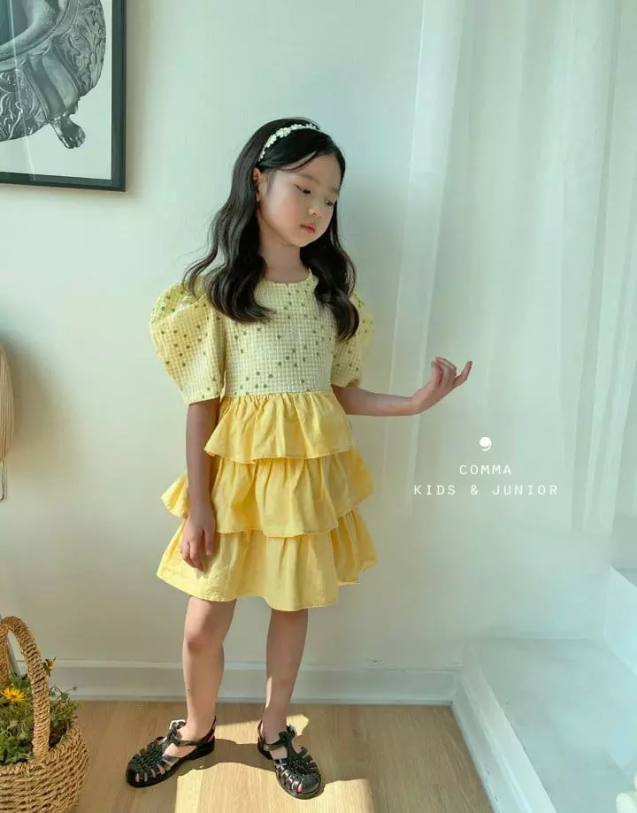 Comma - Korean Children Fashion - #Kfashion4kids - Loui One-piece - 3