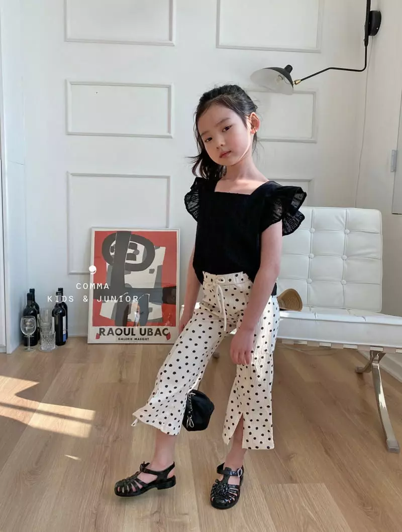 Comma - Korean Children Fashion - #kidzfashiontrend - Wing Sleeveless Blouse - 4