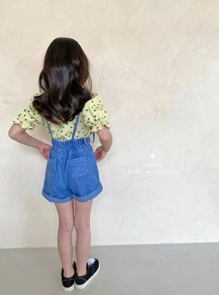 Comma - Korean Children Fashion - #childofig - Dot Puff Tee - 10