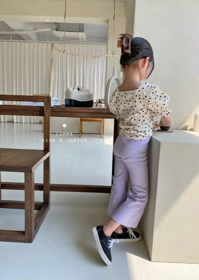 Comma - Korean Children Fashion - #childofig - Slit Pants - 8