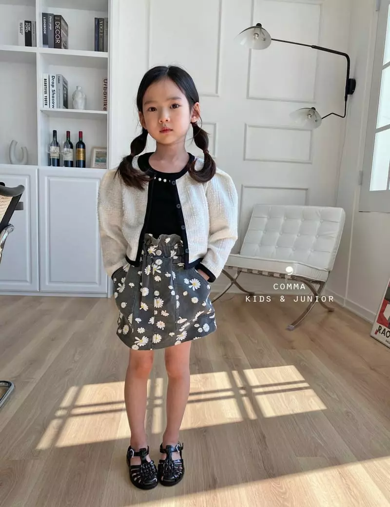 Comma - Korean Children Fashion - #childofig - Flower Pumpkin Skirt - 11