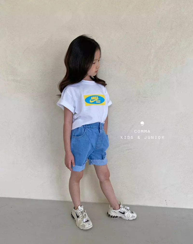 Comma - Korean Children Fashion - #childofig - Denim Shorts - 6