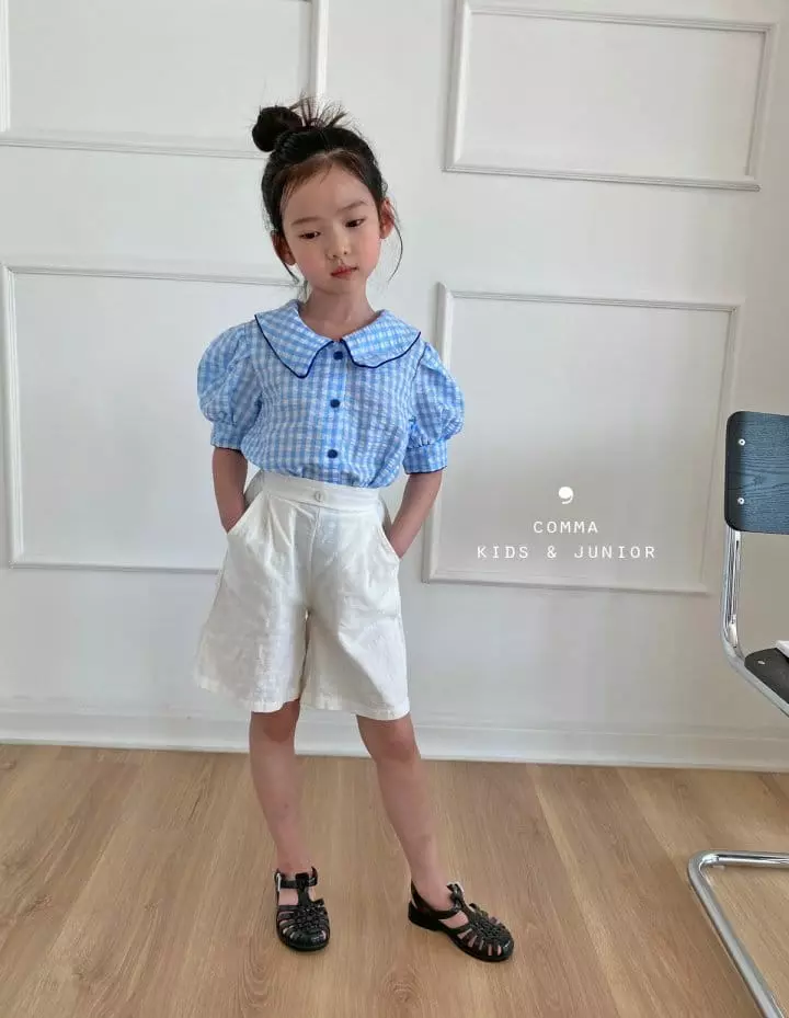 Comma - Korean Children Fashion - #childofig - Linen Shorts - 12