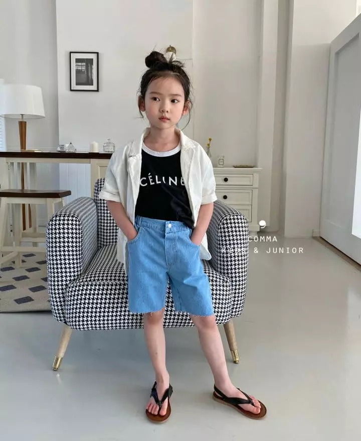 Comma - Korean Children Fashion - #childofig - Linen Pad Jacket - 10