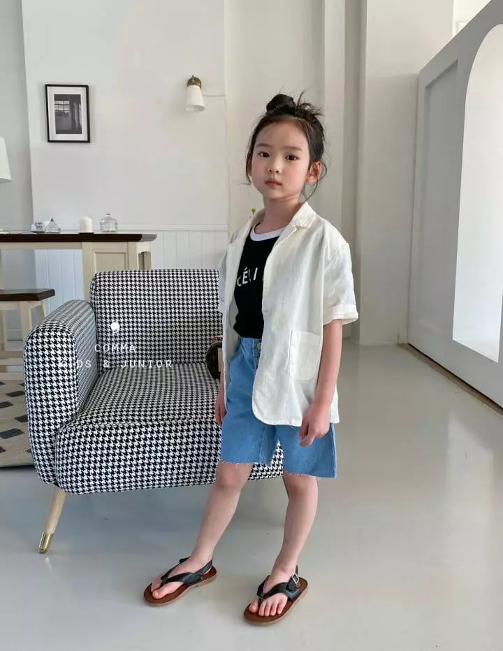 Comma - Korean Children Fashion - #childofig - Linen Pad Jacket - 11